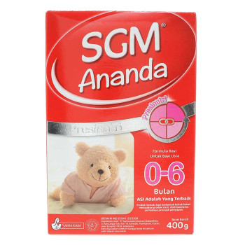 SGM Ananda Presinutri 1 Susu Bayi - 400gr - Box